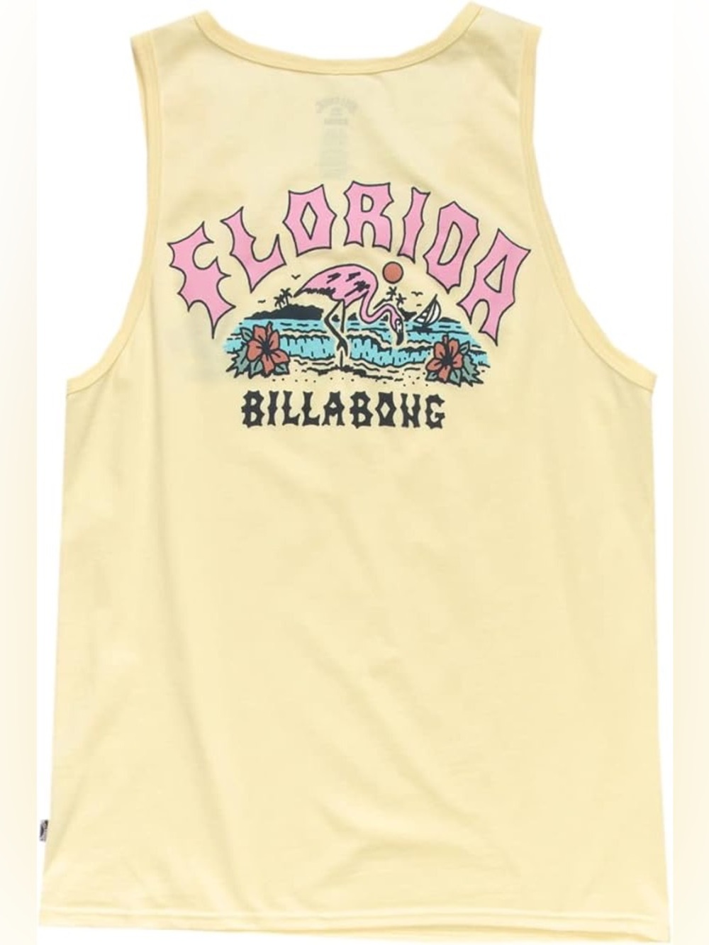 Billabong Florida Yellow Tank Top
